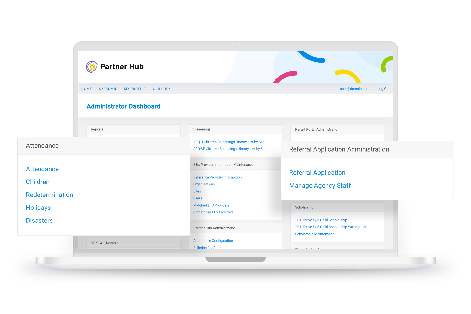 Partner Hub — Administrator Dashboard